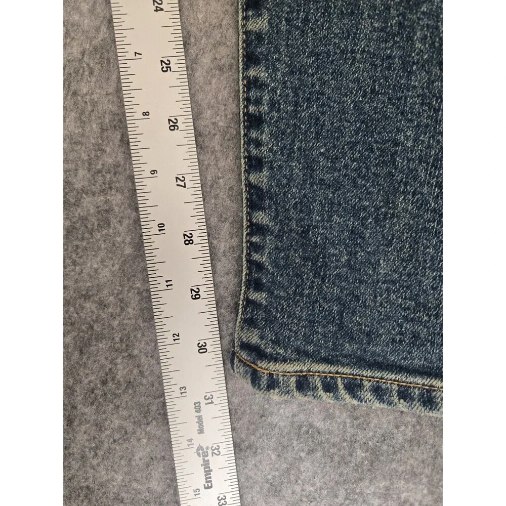 Todd Snyder Jeans 34x31 Slim Blue Medium Wash Denim Stretch 5 Pocket Whiskering
